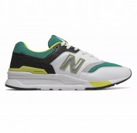 Мужские кроссовки New Balance 997H Зеленые с белым