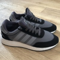 Кроссовки Adidas I-5923 серые с черным