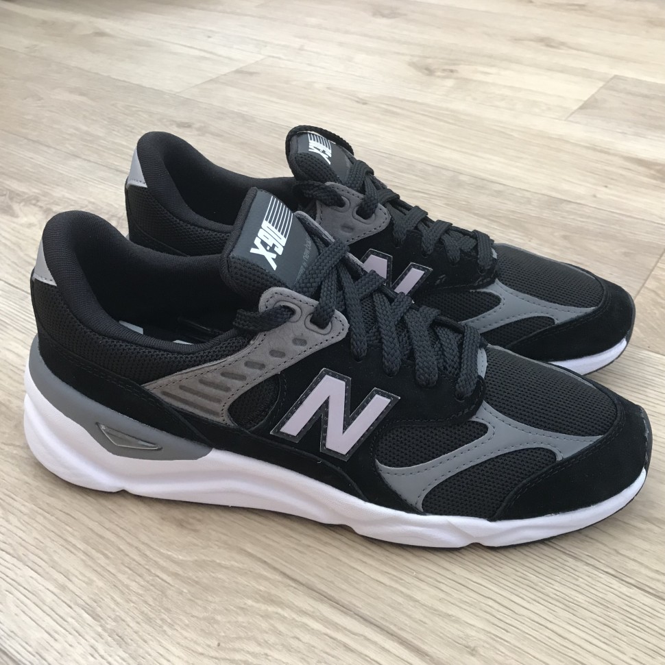 Мужские кроссовки New Balance X-90 Reconstructed Black with Grey купить